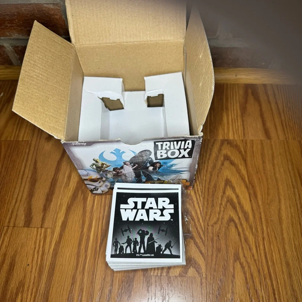 Star Wars Trivia Game Cardinal Games Box Set Geek Culture Collector Card Game